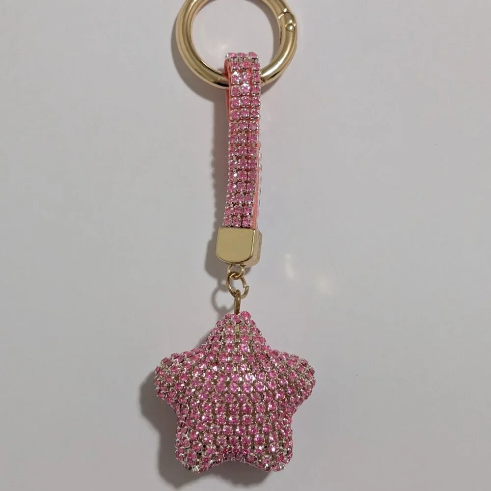 Rhinestone Bag Charm/Keychain - Picture 6 of 13